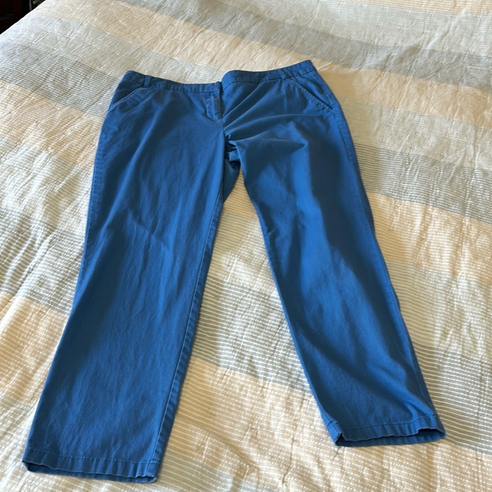 New York and Company medium blue pant docker style